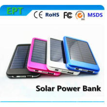 6000mAh Solar Power Bank Panel Charger with LED Light